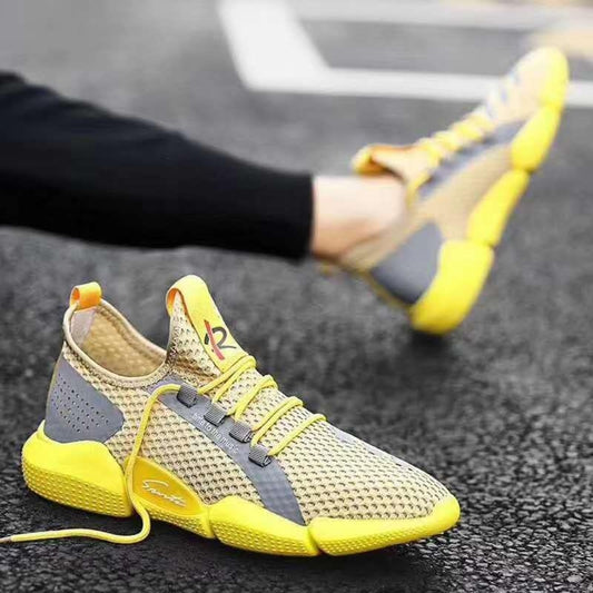 Men's Breathable Mesh Sports Casual Shoes - Lightweight Athletic Sneakers