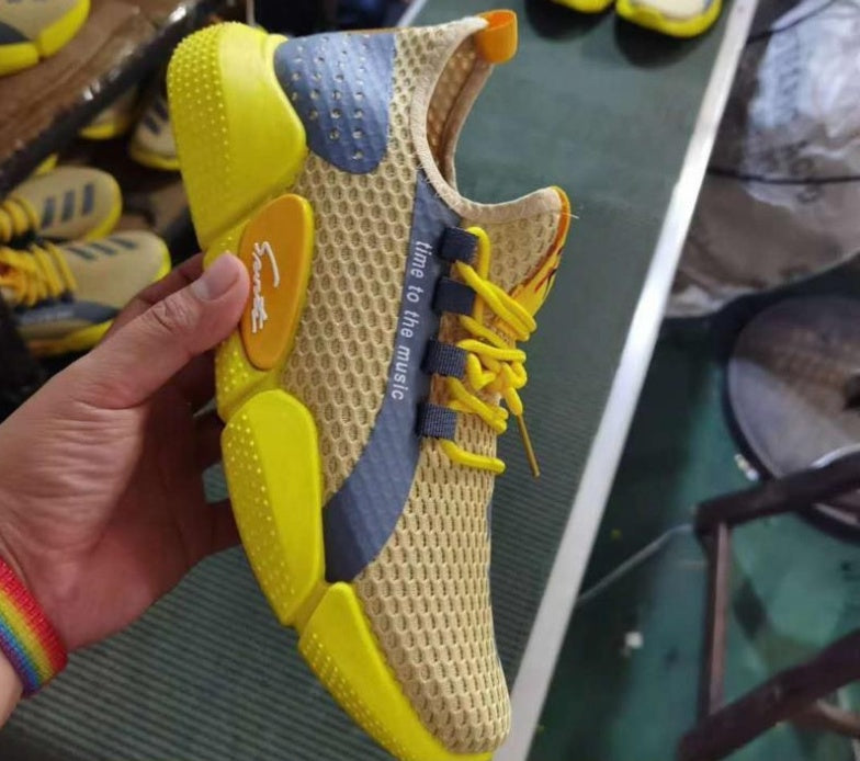 Men's Breathable Mesh Sports Casual Shoes - Lightweight Athletic Sneakers