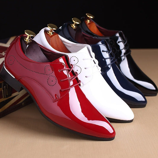 Business Casual Driving Loafers - Men's Premium Leather Slip-On Shoes