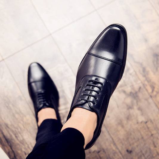 Men's Premium Business Dress Shoes - Heavy-Duty Professional Formal Footwear