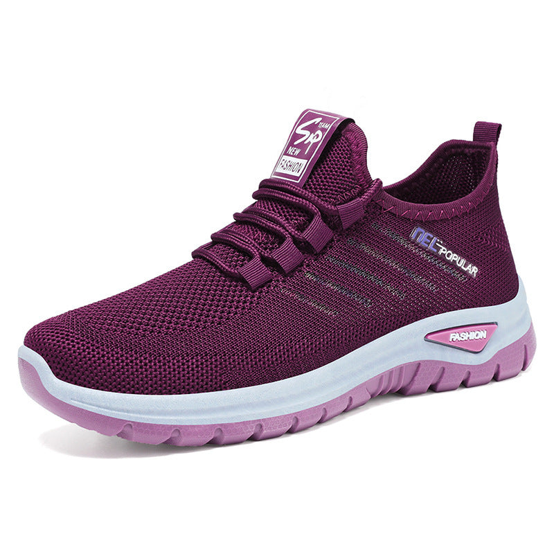 Men's Lightweight Walking Sneakers - Comfortable Soft Bottom Shoes