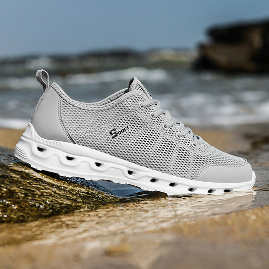 Aqua Water Shoes - Breathable Outdoor Beach Shoes for Men
