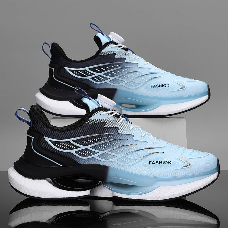 Men's Rotating Button Running Sneakers - Advanced Athletic Shoes