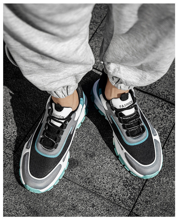 Men's Breathable Mesh Running Shoes - Lightweight Athletic Sneakers