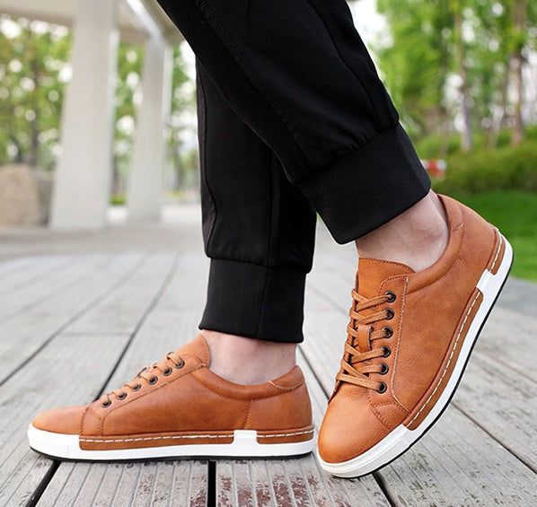 Handmade Men's Leather Shoes - Artisan Crafted Casual Footwear