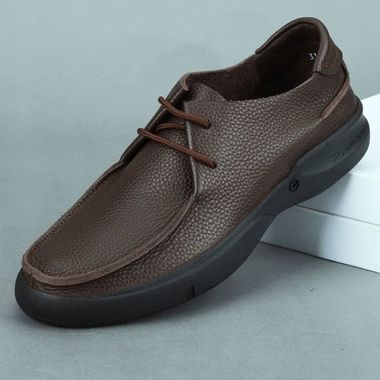 Hollow Breathable Business Casual Shoes - Ventilated Dress Shoes for Men