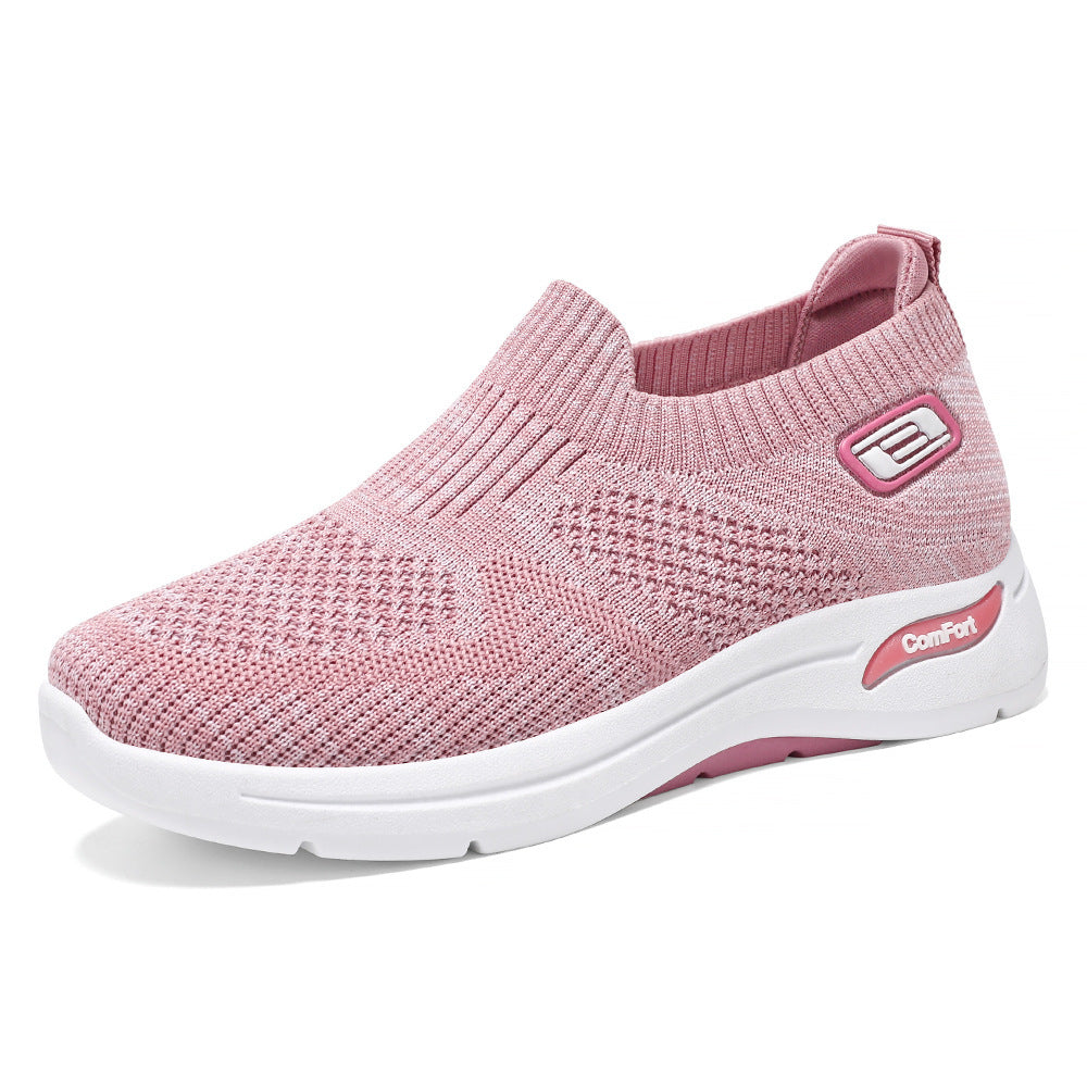 Jianbu Women's Breathable Comfort Sneakers - Soft Sole Fashion Walking Shoes