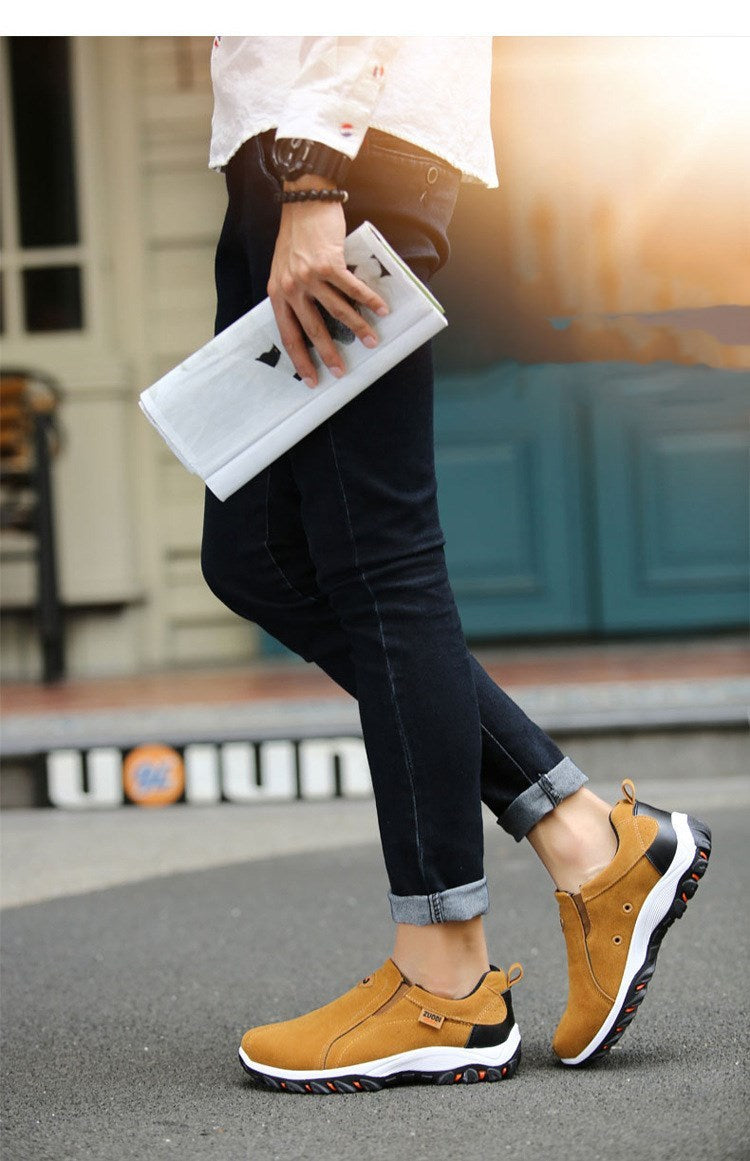 Men's Youth-Inspired Sports Casual Sneakers - Trendy Athletic Lifestyle Shoes