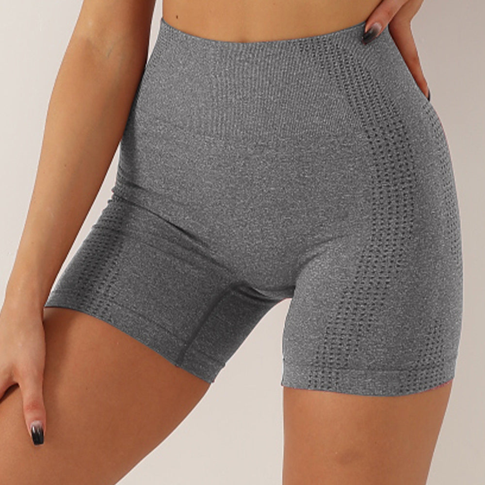 Women's Summer Workout Yoga Shorts - Gym Running Athletic Shorts