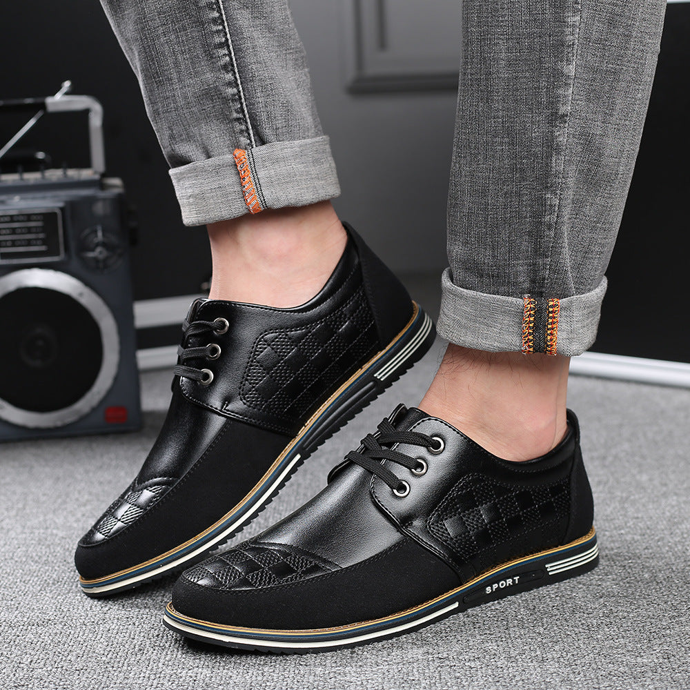 Men's British Style Plus Size Dress Shoes - Fashion Forward Extended Sizes