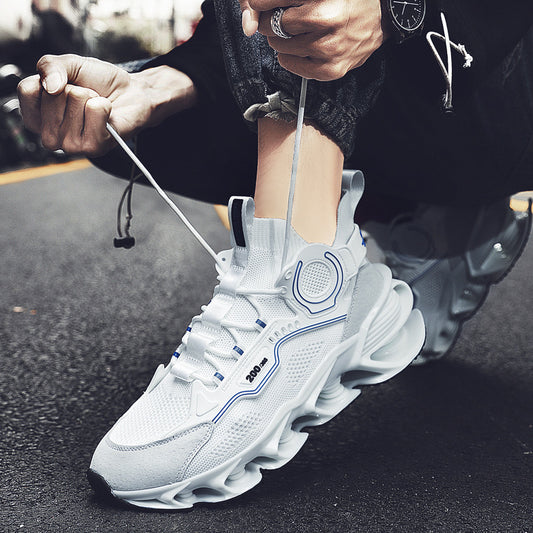 Fly Woven Breathable Sneakers - Lightweight Casual Shoes for Men