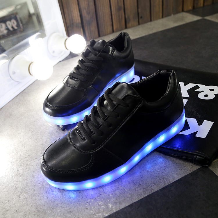 LED Luminous Sneakers - Light Up Shoes for Adults USB Rechargeable