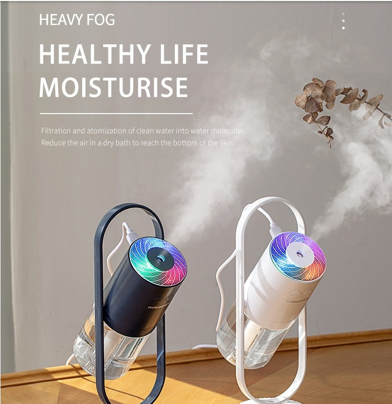 USB Air Humidifier with Projection Night Light - Magic Shadow Mist Maker
