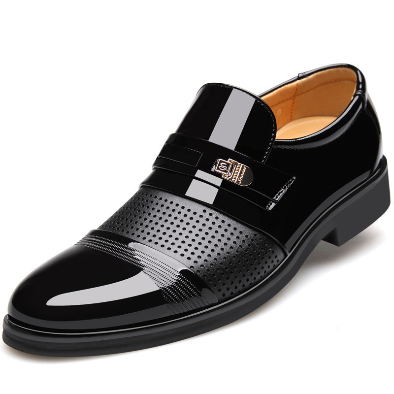 Men's Business Dress Leather Shoes - Professional Formal Footwear