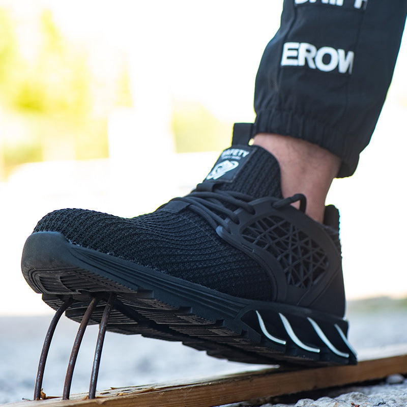 Men's Work Shoes - Heavy-Duty Professional Safety Boots