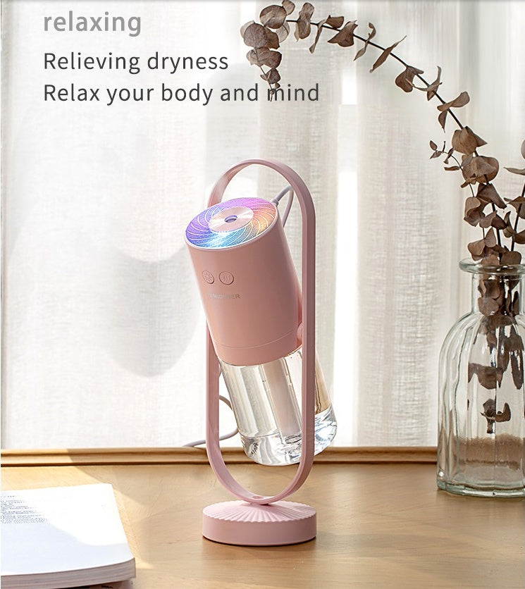 USB Air Humidifier with Projection Night Light - Magic Shadow Mist Maker