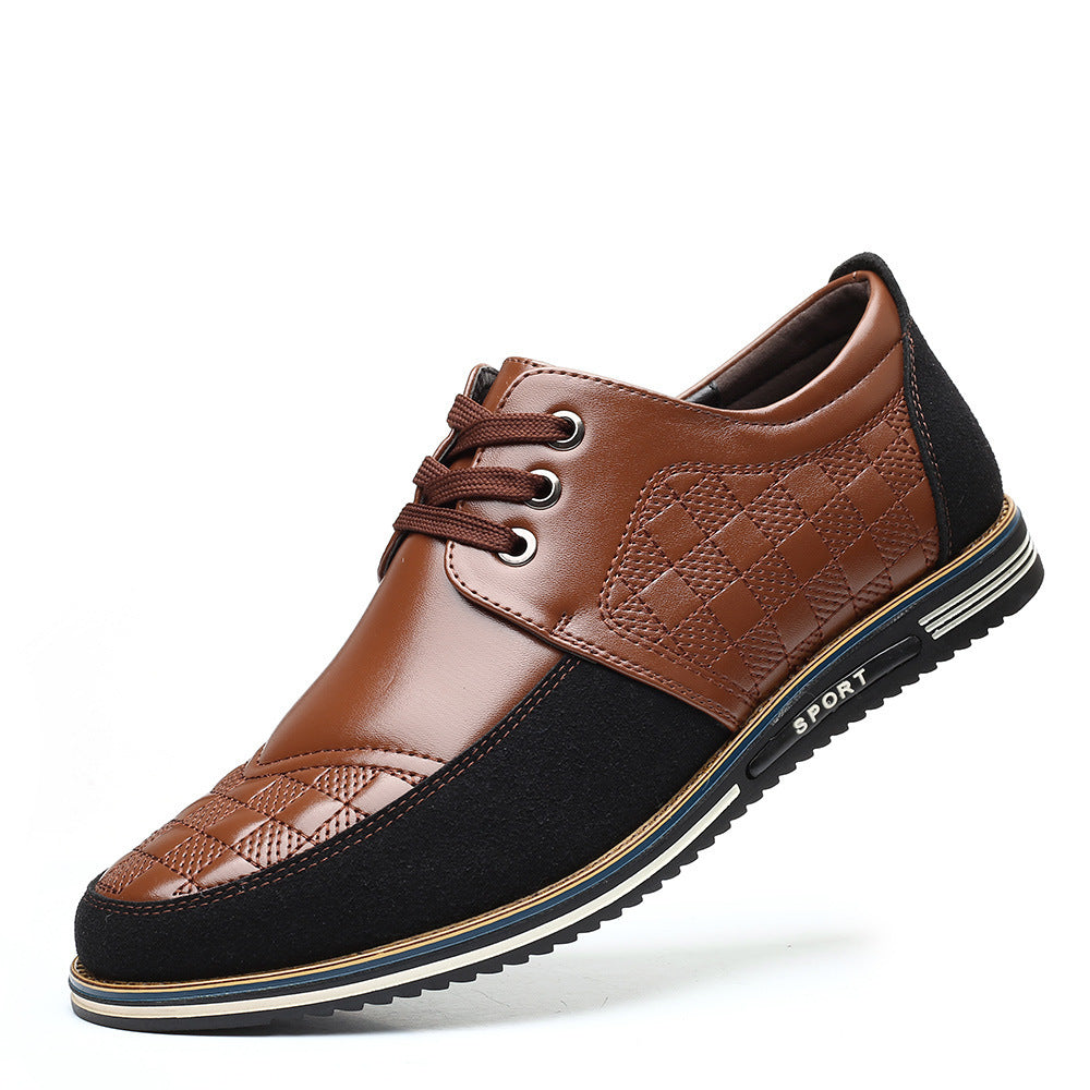 Men's British Style Plus Size Dress Shoes - Fashion Forward Extended Sizes
