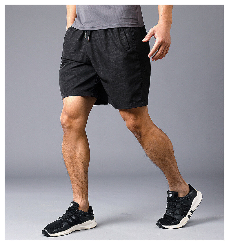 Men's Plus Size Quick-Drying Summer Shorts - Loose Fit Running Sports Leisure Pants