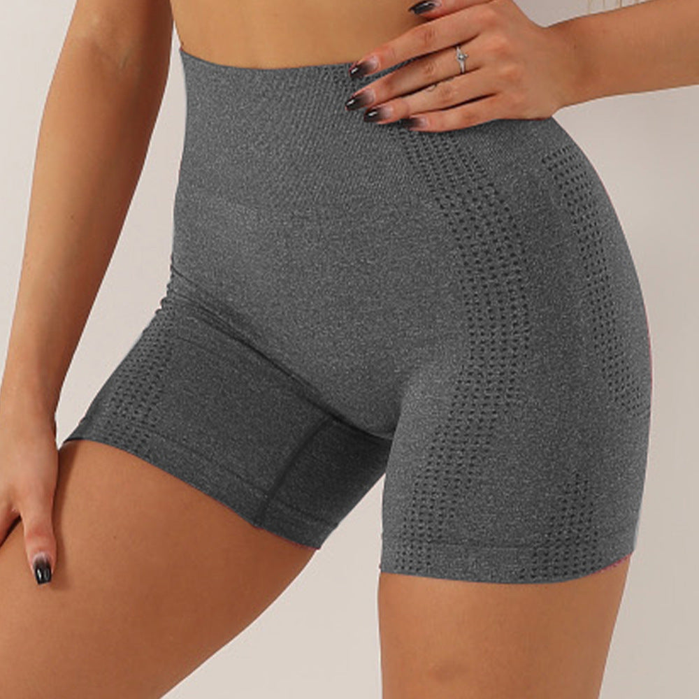 Women's Summer Workout Yoga Shorts - Gym Running Athletic Shorts