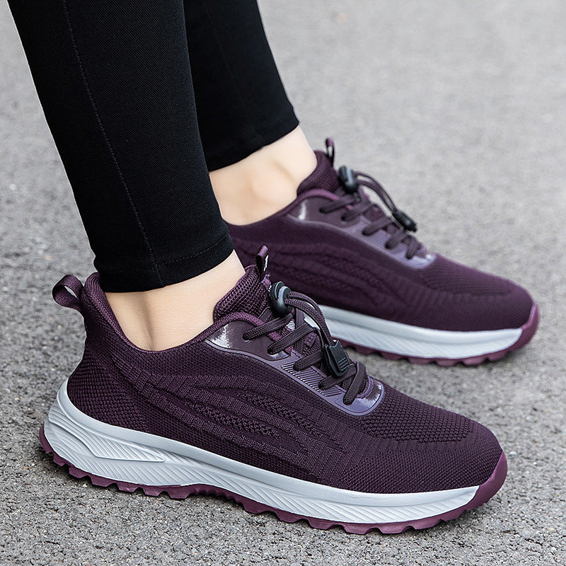 Spring Mesh Sneakers - Lightweight Breathable Soft Bottom Shoes