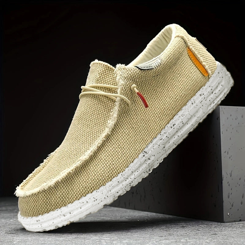 Men's Slip-On Canvas Shoes - Breathable Casual Shoes for Autumn