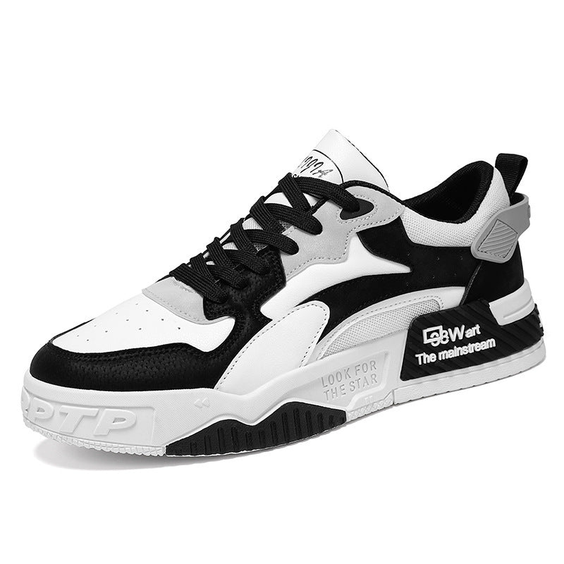 Men's Breathable White Sneakers