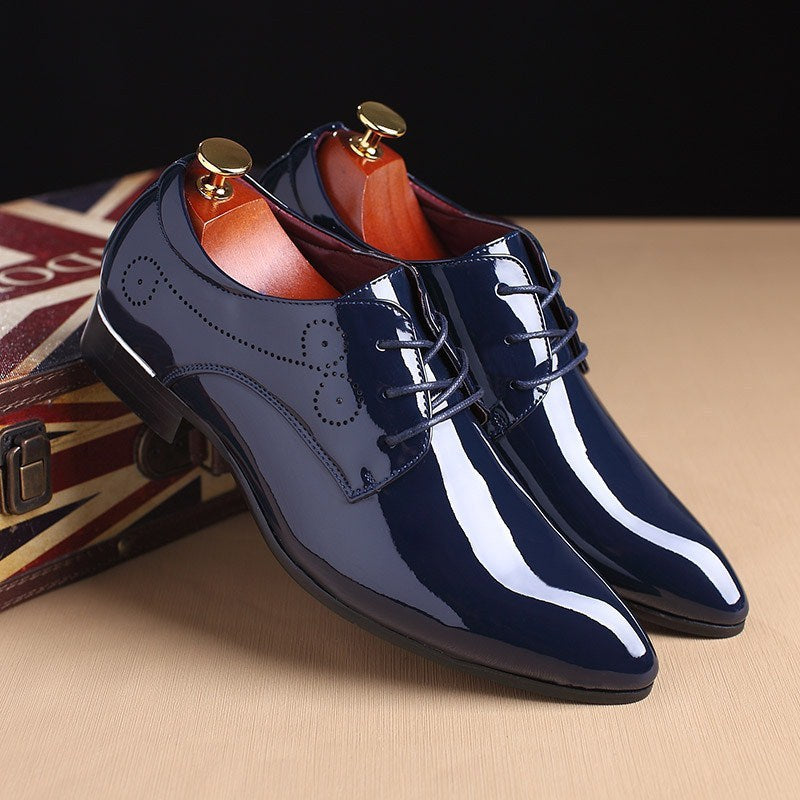 Business Casual Driving Loafers - Men's Premium Leather Slip-On Shoes