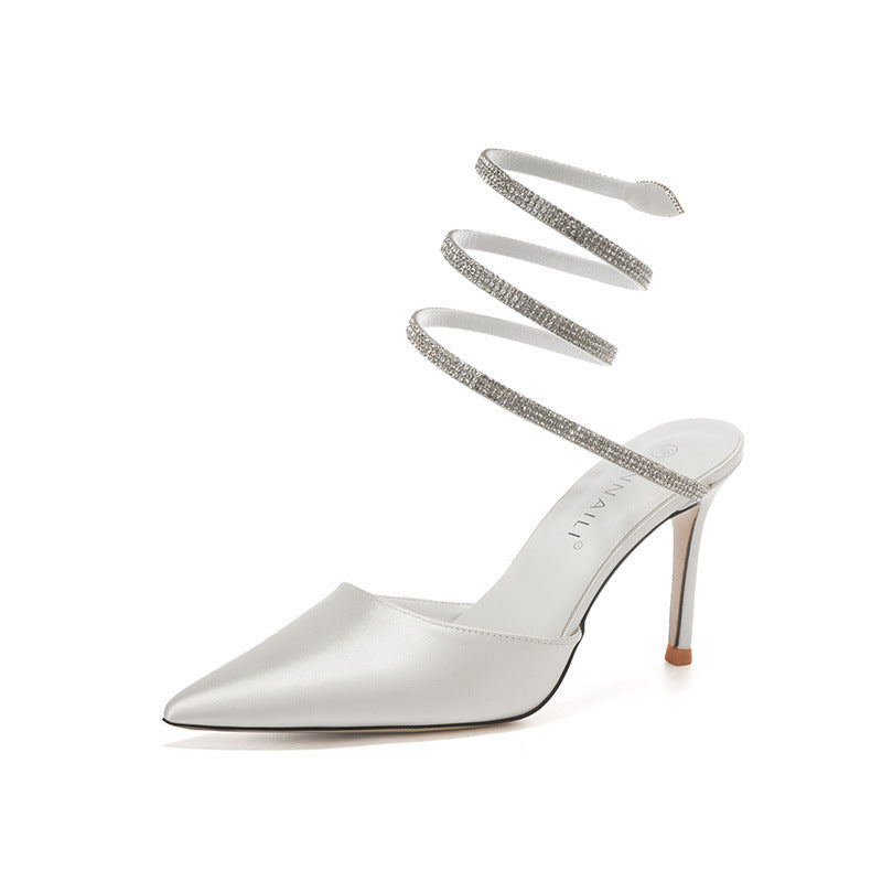 Women's Pointed Toe Stiletto High Heels - Elegant Evening Dress Shoes