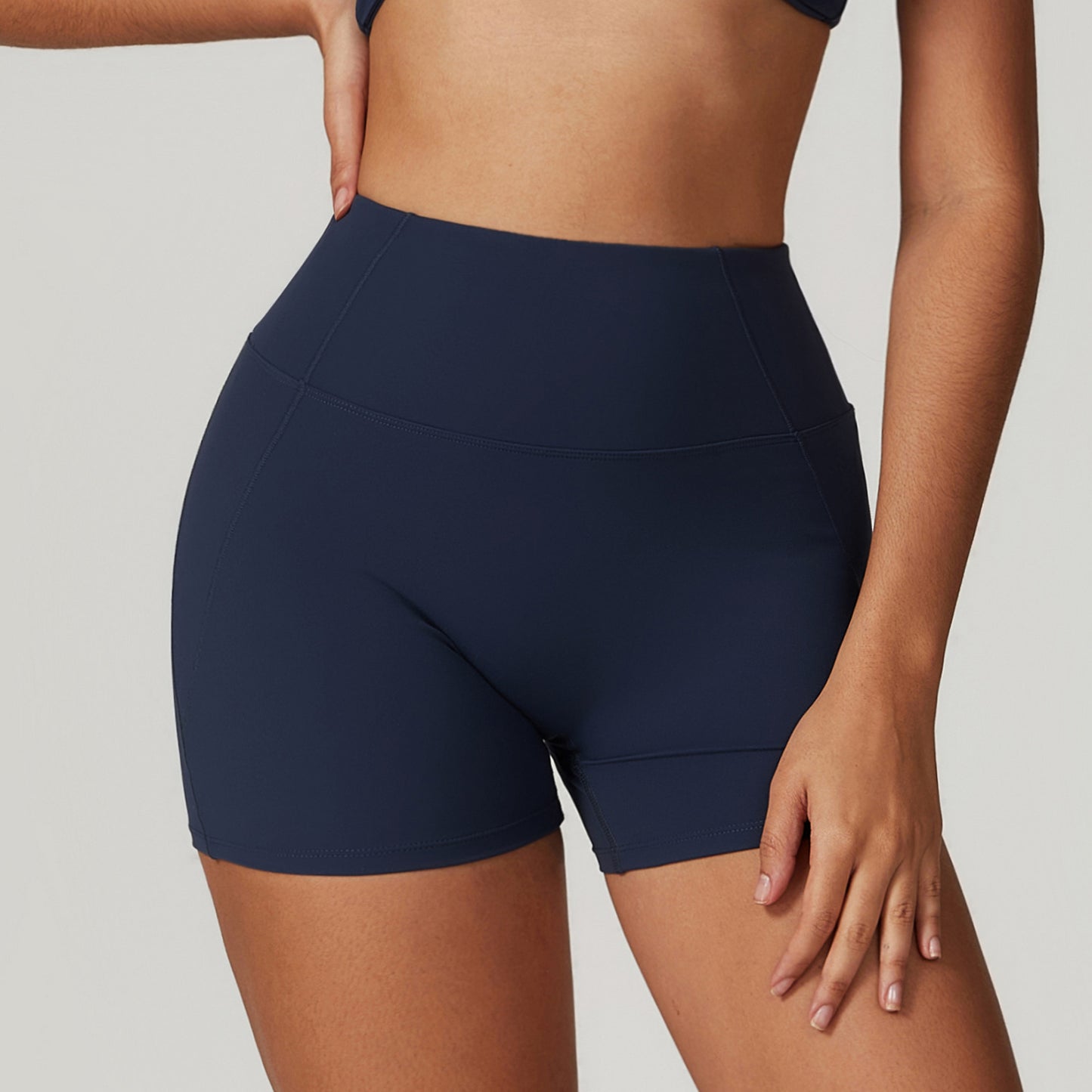 Women's Slim Fit Running Gym Sports Shorts - Flattering Athletic Shorts