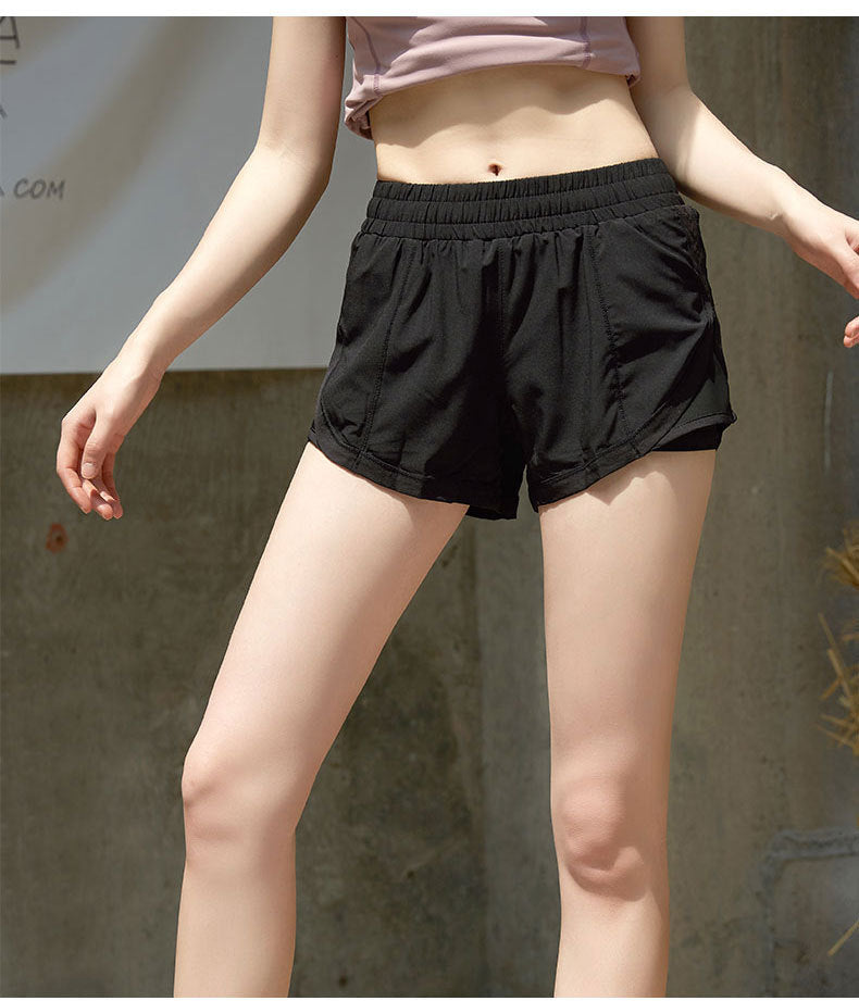 Women's Sports Running Fitness Shorts - Essential Athletic Training Shorts
