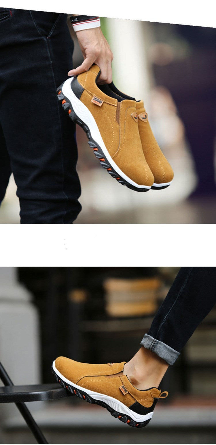 Men's Youth-Inspired Sports Casual Sneakers - Trendy Athletic Lifestyle Shoes