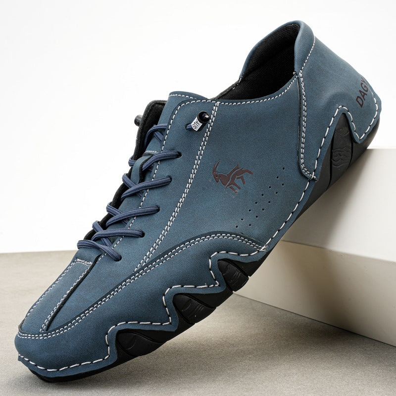 Men's Low-Top Martin Casual Shoes - Classic Ankle Boots Style Sneakers