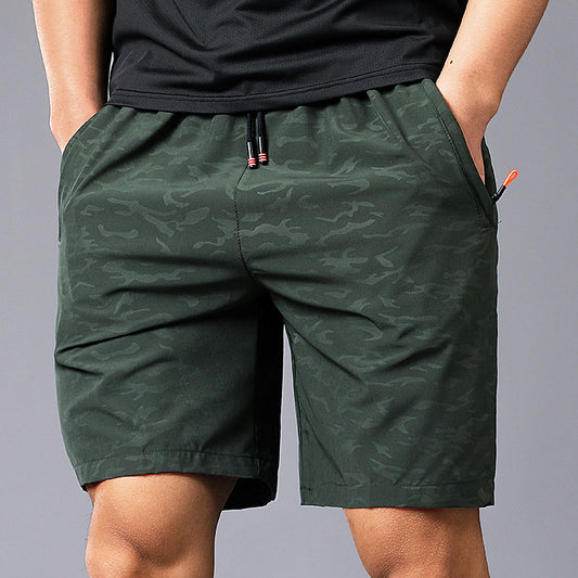 Men's Plus Size Quick-Drying Summer Shorts - Loose Fit Running Sports Leisure Pants
