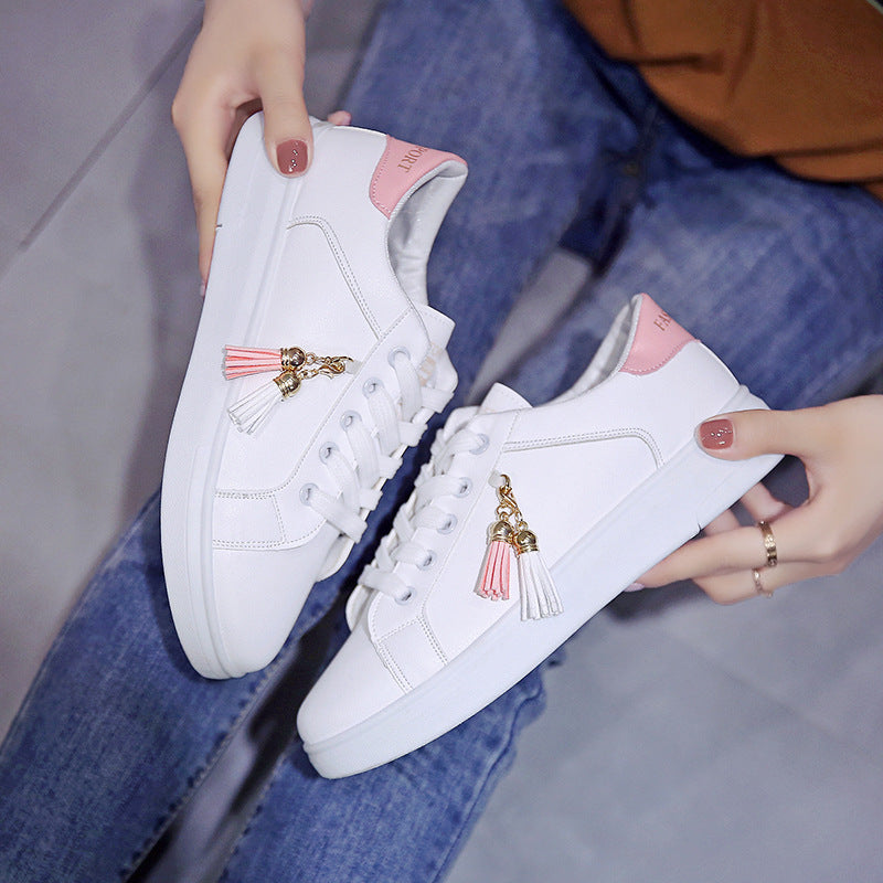 Women's Breathable Running Shoes - Korean Style Casual Sneakers