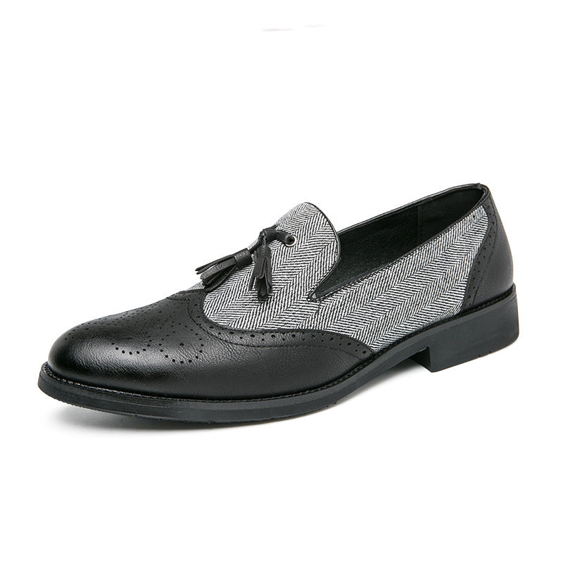 British Versatile Leather Shoes - Casual Dress Shoes for Men