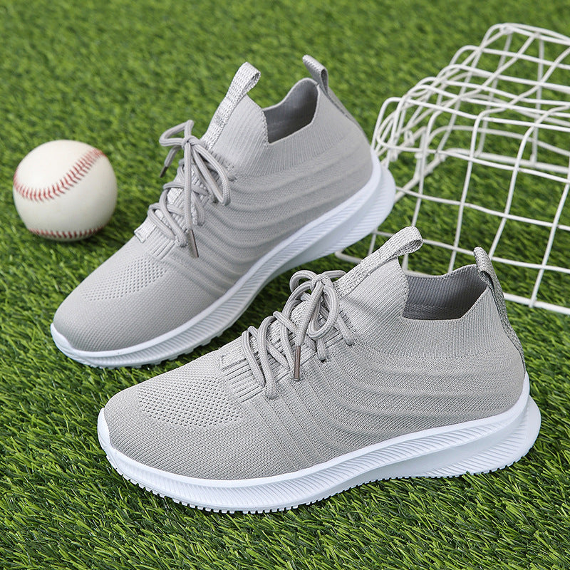 Women's Platform Sneakers - Lightweight Spring Casual Shoes