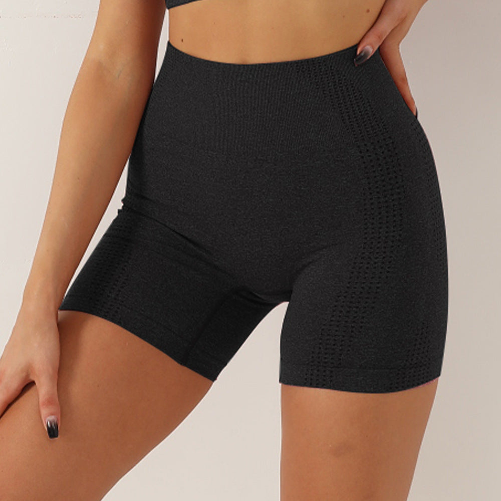 Women's Summer Workout Yoga Shorts - Gym Running Athletic Shorts