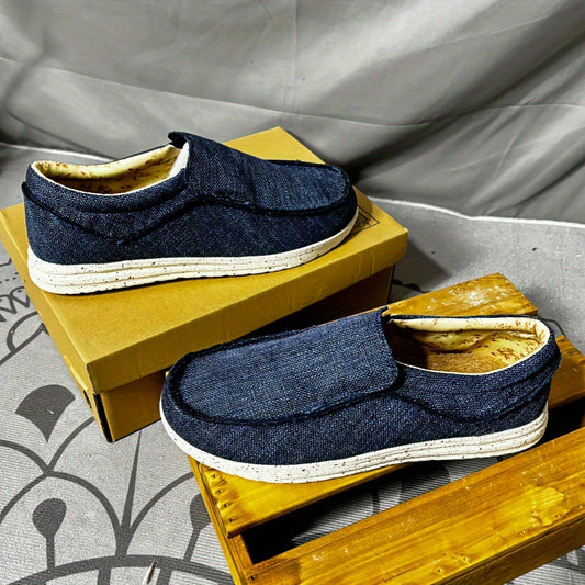Men's Canvas Summer Sneakers - Ultra-Light Breathable Casual Shoes