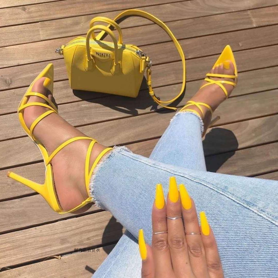 Heel-Strap Sandals - Women's Secure Fit Summer High Heel Shoes