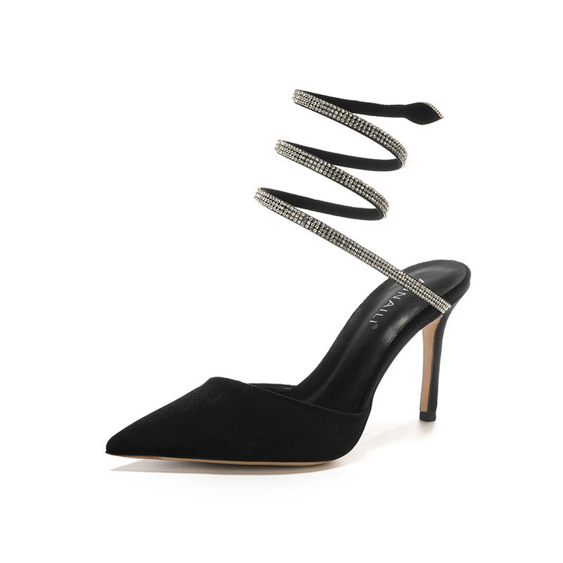 Women's Pointed Toe Stiletto High Heels - Elegant Evening Dress Shoes