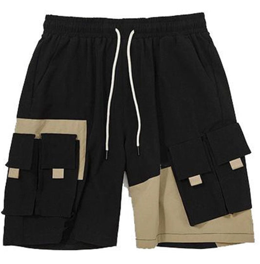 Men's Summer Knit Running Shorts - Large Size Outdoor Athletic Overalls