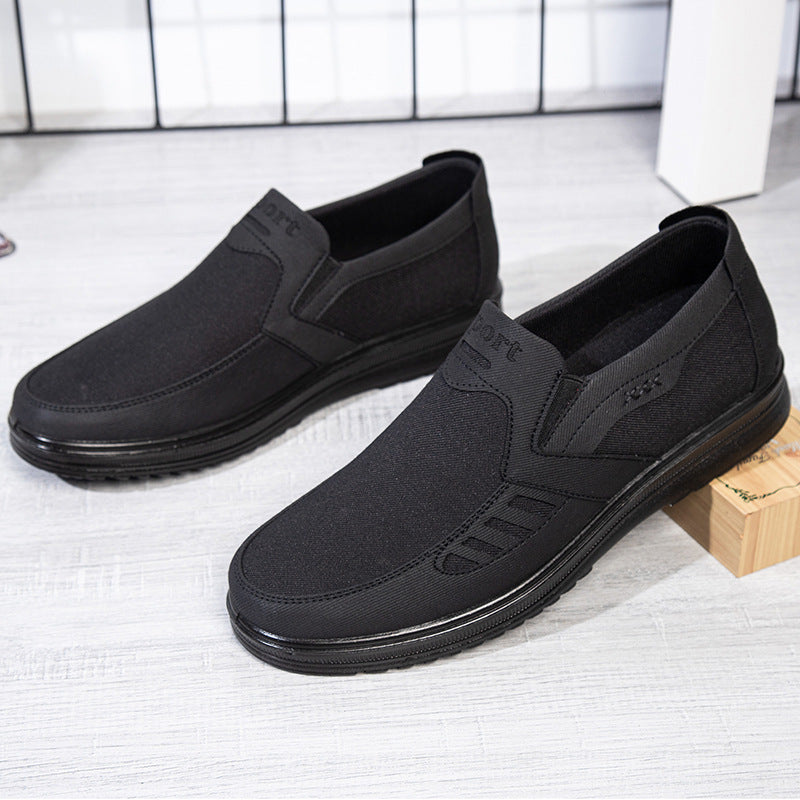 Men's Old Beijing Cloth Shoes - Breathable Thin Casual Shoes for Spring & Autumn