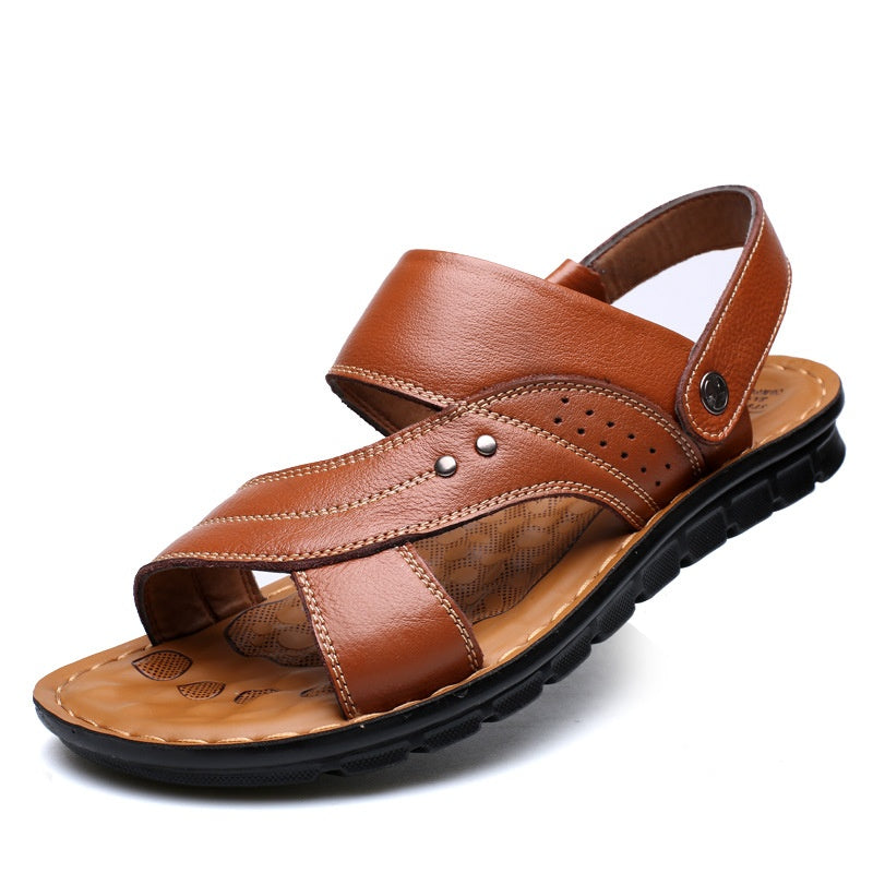 Men's Adjustable Back Strap Sandals - Summer Beach Slides