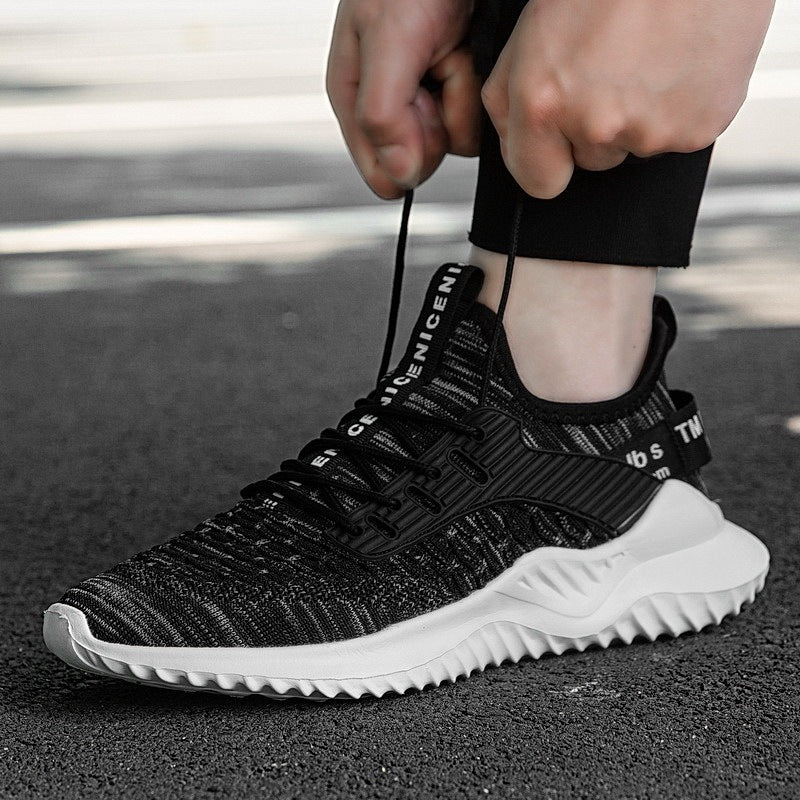 Mesh Breathable Running Shoes - All-Match Tide Sports Sneakers for Men