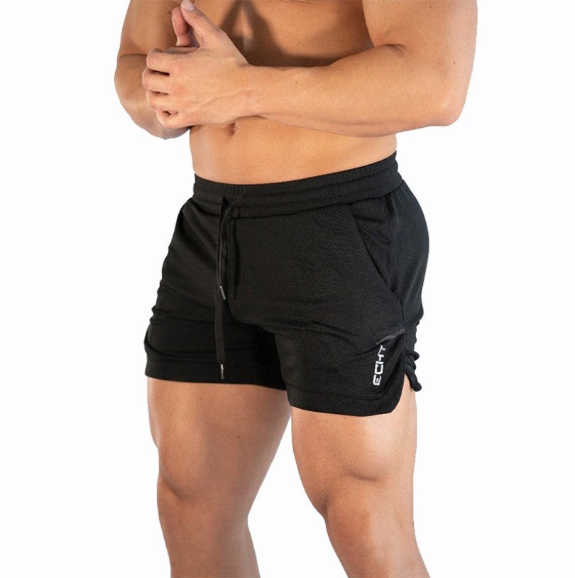 Men's Muscle Training Mesh Beach Shorts - Outdoor Leisure Running Athletic Shorts