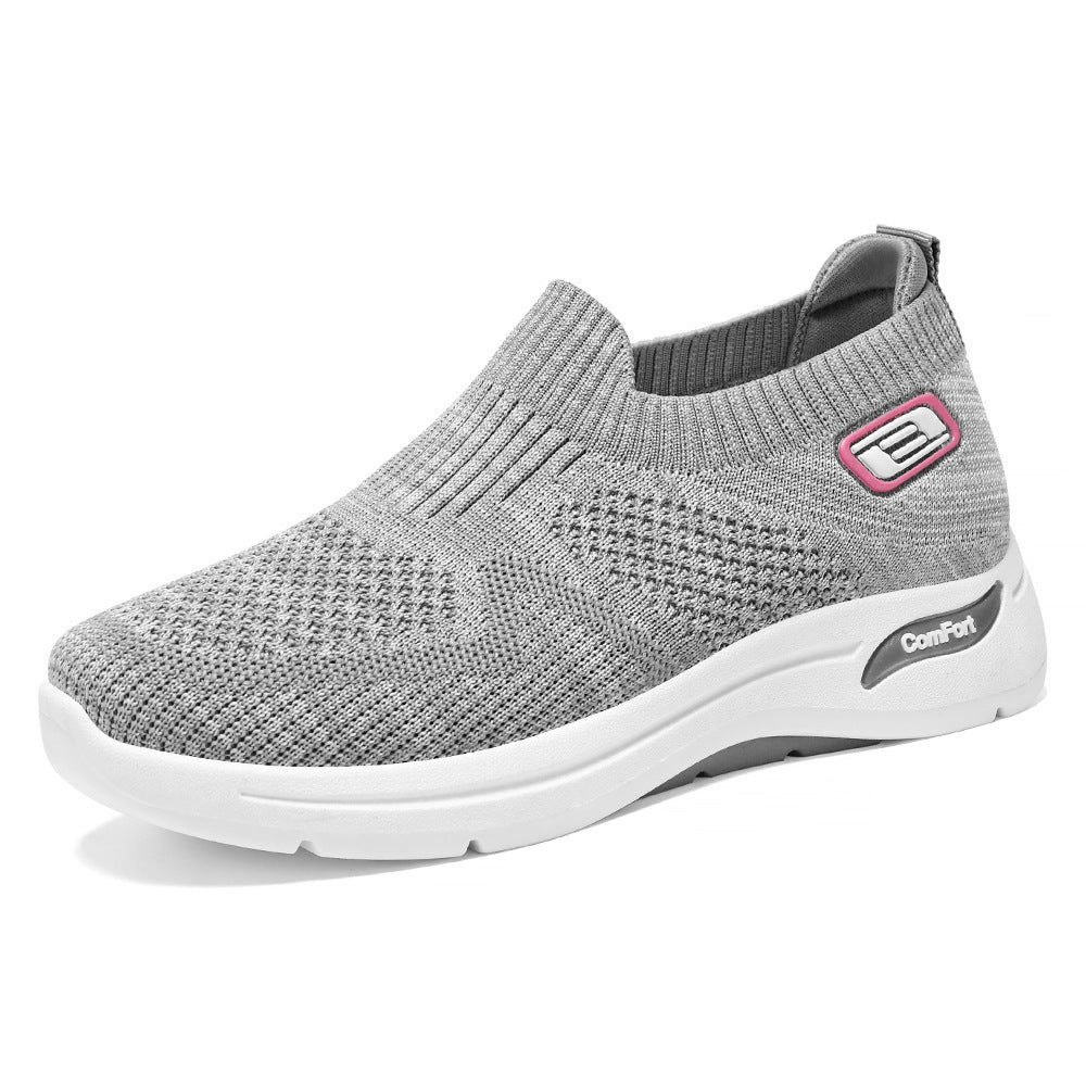 Jianbu Women's Breathable Comfort Sneakers - Soft Sole Fashion Walking Shoes