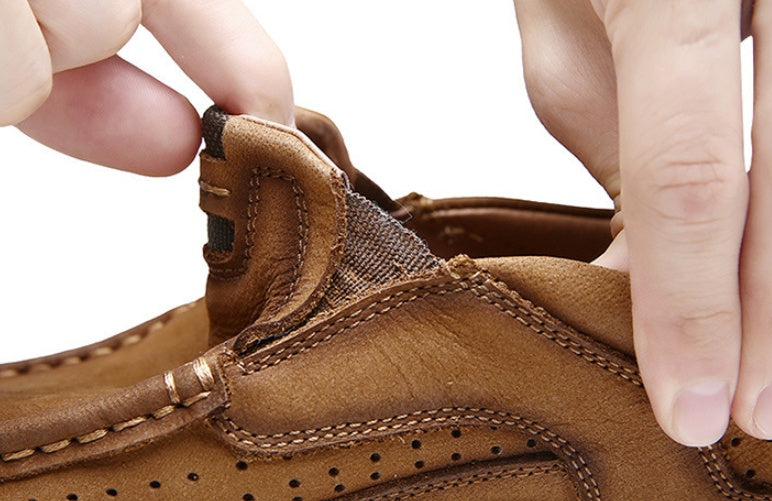 Men's Premium Cowhide Leather Dress Shoes - Multi-Function Formal Footwear