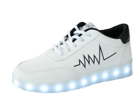 LED Luminous Sneakers - Light Up Shoes for Adults USB Rechargeable