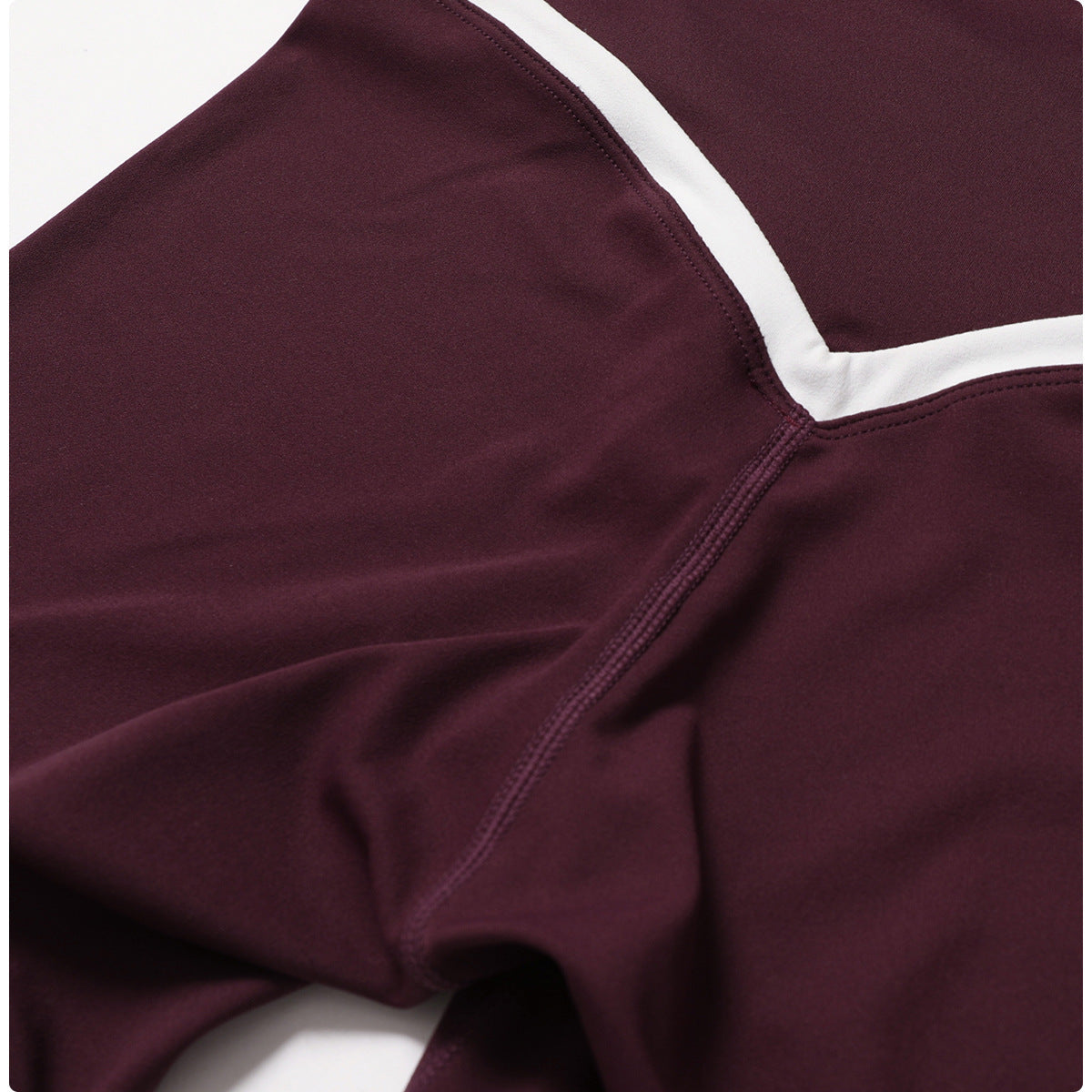 Women's Cross-Waist Running Tights - Quick-Drying Fitness Shorts