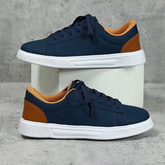 Platform Skateboard Sneakers - Casual Flat Skate Shoes